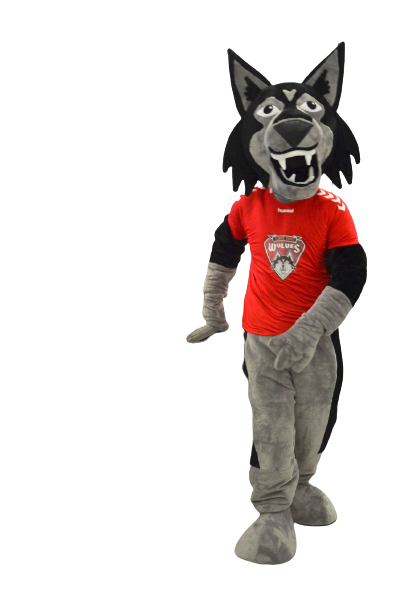 Wolf mascot Wolves Athletic Program